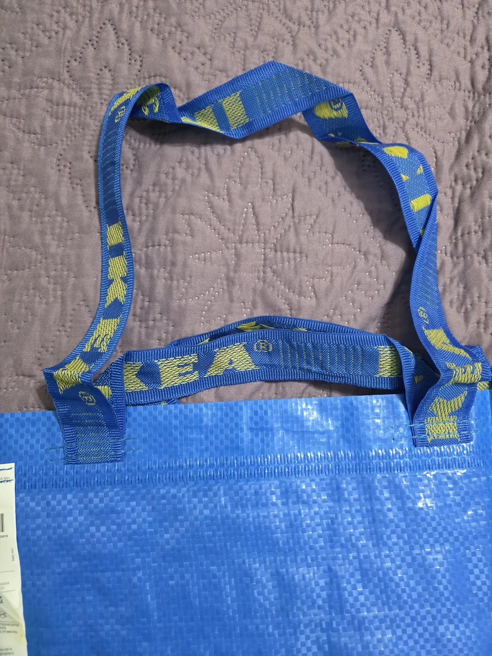 IKEA Blue Reusable Shopper Tote